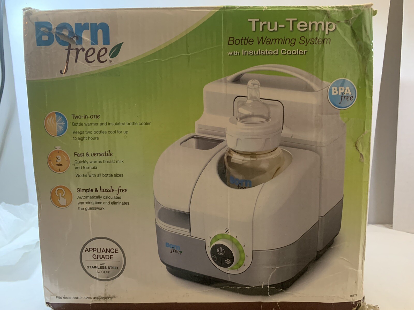 born free tru temp bottle warmer