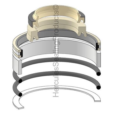 707-98-24910 Angle Cylinder Seal Kit Fits Komatsu D39EX-21 D39PX-21