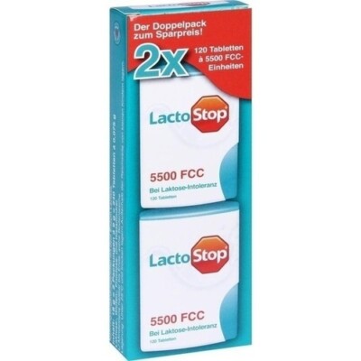 LACTOSTOP 5.500 FCC Tabletten Klickspender Dop.Pa., 240 St PZN 11578995
