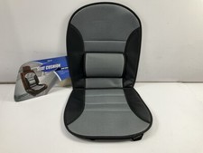 Pilot Automotive Sc278g Black And Gray Simulated Leather Seat Cushion Universal Pilot Automotive Sc278g Black And Gray Simulated Leather Seat Cushion Universal