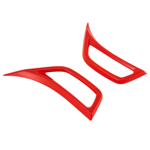 Car Fender Air Vent Outlet Cover Trim for Jeep Wrangler JL JT 2018+ Red thumbnail 4