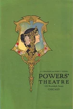Gertrude Vanderbilt "GOLD DIGGERS" Jobyna Howland 1921 Chicago Playbill