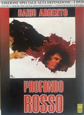 PROFONDO ROSSO rara edizione speciale 2 DVD HD + EXTRA - DARIO ARGENTO