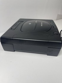 Sega Saturn Model 1 Video Game Console Black MK-80000A With Controller / Cables