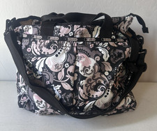 LeSportsac Diaper Bag Baby Travel Nylon Travel Duffle Tote