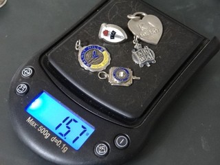 Vtg 925 KA ABWA University FTA High School Sterling Silver Pendant Charms 15g