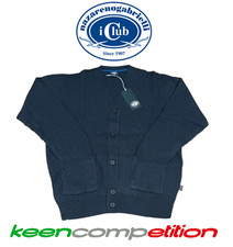 NAZARENO GABRIELLI CARDIGAN UOMO CON BOTTONI E TASCHE GIACCA CLASSICA MISTO LANA