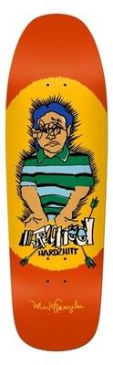 Krooked Mark Gonzales Hard 2 Hitt 9.81 Old School Shaped Skateboard Deck