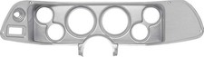 1970-78 Camaro 6 Hole Brushed Aluminum Abs Dash Panel Without Gauges