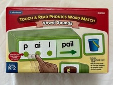 New Lakeshore Touch and Read Phonics Vowel Sounds Kinder-2nd Grade Homeschool