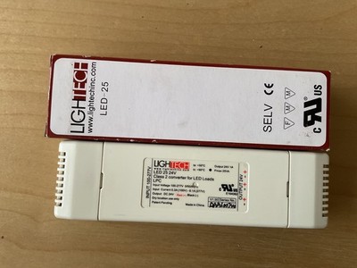 Lightech LED-25 converter, which functions as a power supply driver 