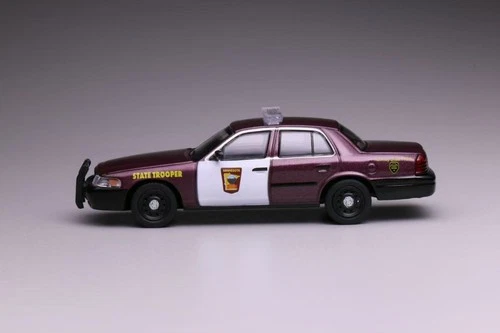 596 1:64 Ford CV CROWN VICTORIA Minnesota State Patrol Trooper Police Diecast - Picture 2 of 6