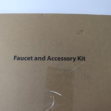 Sink Faucet And Accessory Kit Single Hole Aluminum Matte