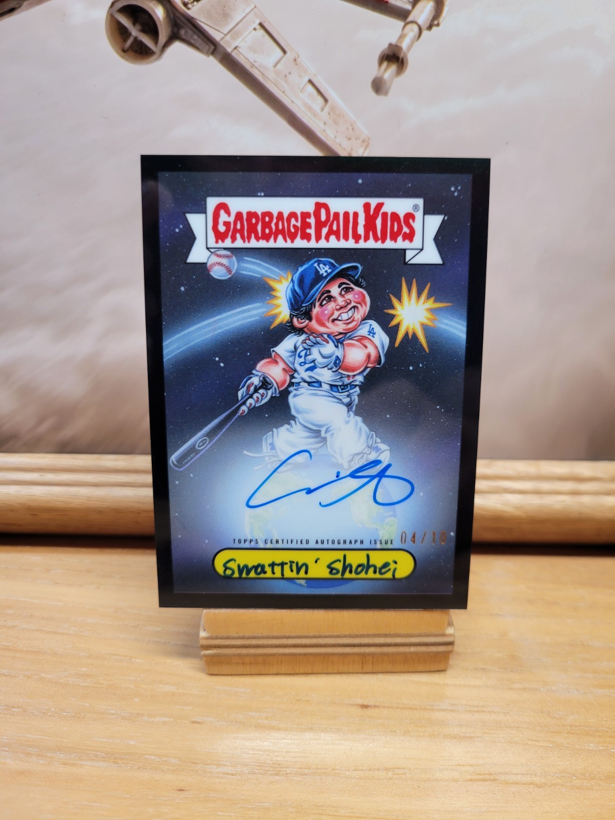 2026 Bowman Chrome Shohei Ohtani Garbage Pail Kids Black Refractor Auto /10