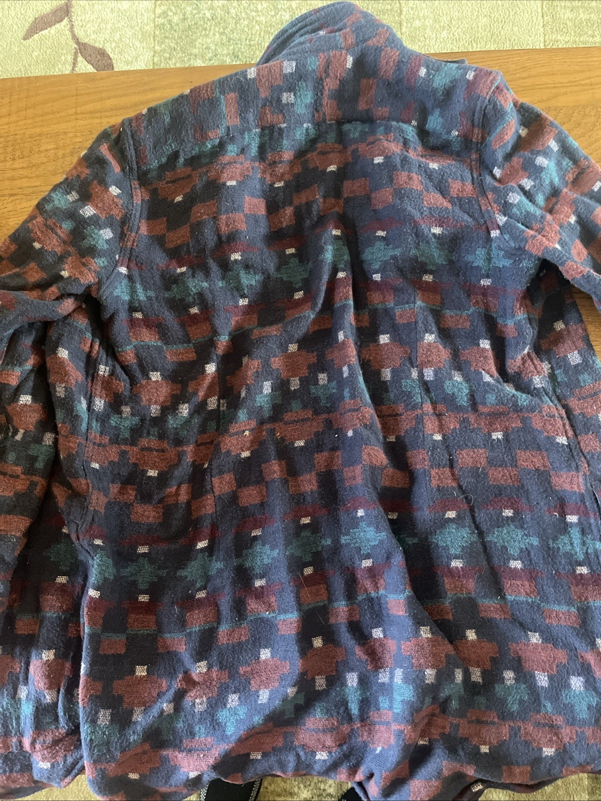 LL Bean Medium Regular Flannel Jacket, 100% Cotton - image 6