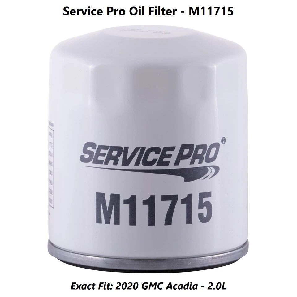 2020 GMC Acadia 2.0L Complete Air, Oil & Cabin Filter Kit (0W-20) - Image 3 of 4