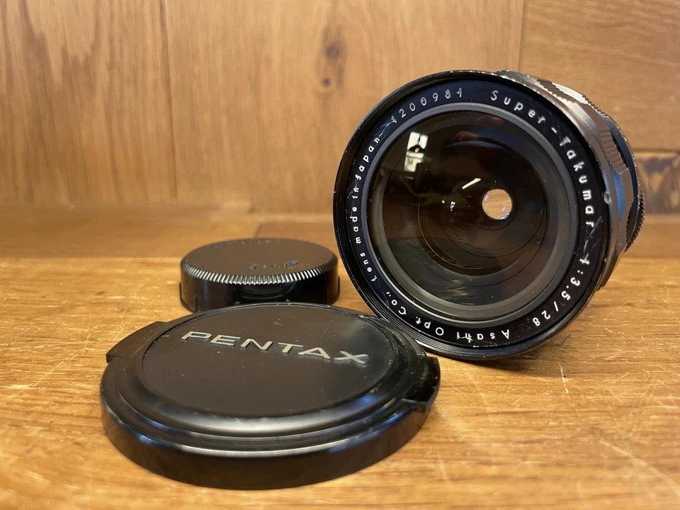 *Casi Como Nuevo ++: Modelo FAT Temprano* Lente Pentax Super Takumar 28 mm F/3,5 M42/Japón Foto 2 de 4