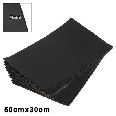 12pcs 118mil 19.38sqft Auto Roof Sound Deadening Insulation Mat Liner 20''x12''