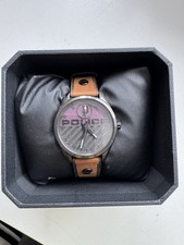 Police Men's Quartz Watch With Leather Strap PEWJA212402