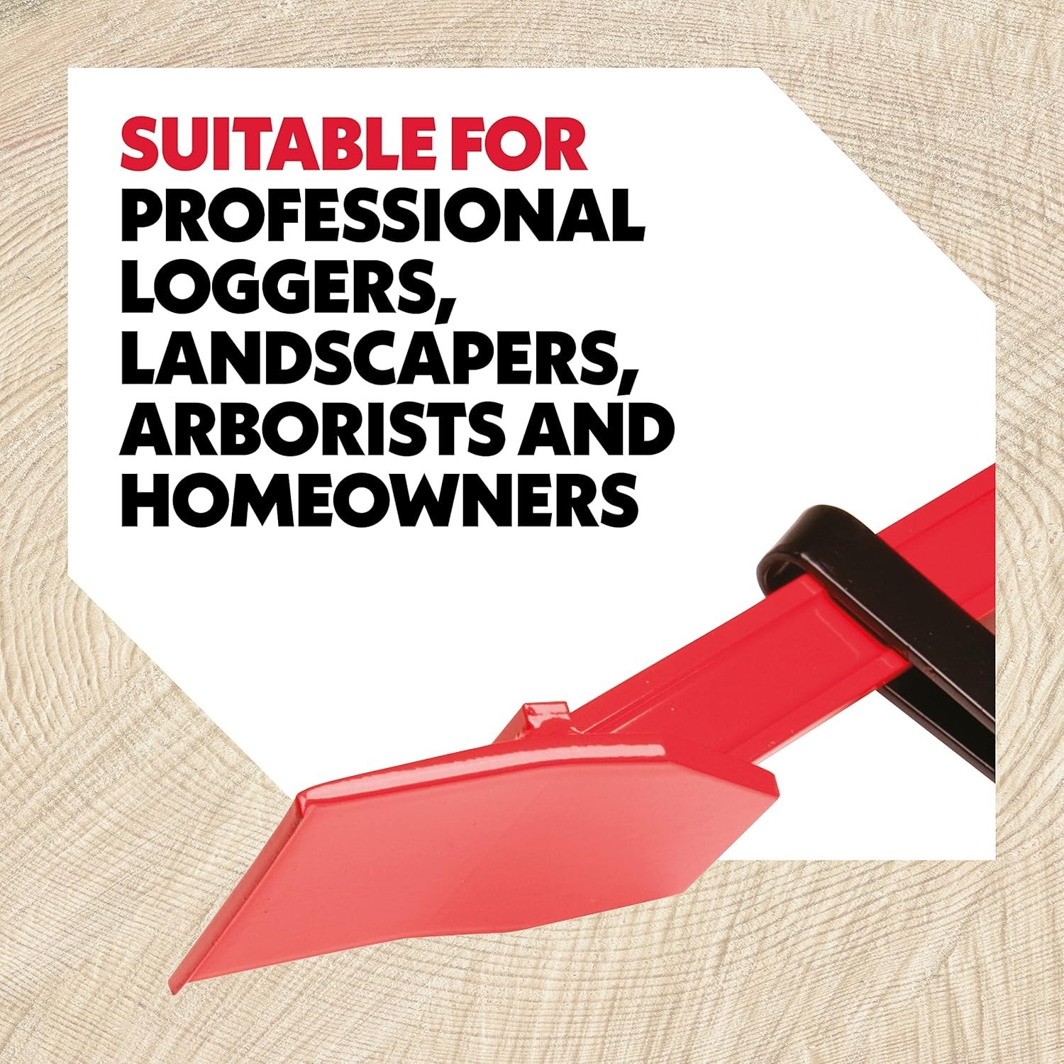 Heavy Duty 130cm Tree Felling Lever with Non-Slip Handle