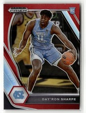 2021 Panini Prizm Draft Picks #25 Day'Ron Sharpe Red #/299