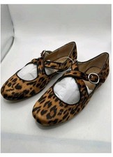 A New Day Tamsin NEW leopard print flats.   Women  s size 8.  Brand New.