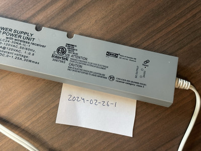 IKEA Cabinet LED Light Power Supply Class 2 Power Unit Ballast