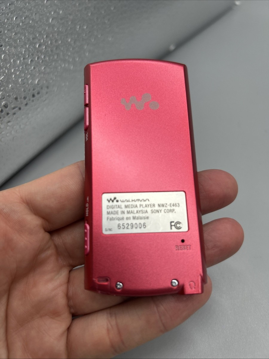 Sony Walkman NWZ-E463 4GB MP3 Player FM Radio Tested Pink | eBay