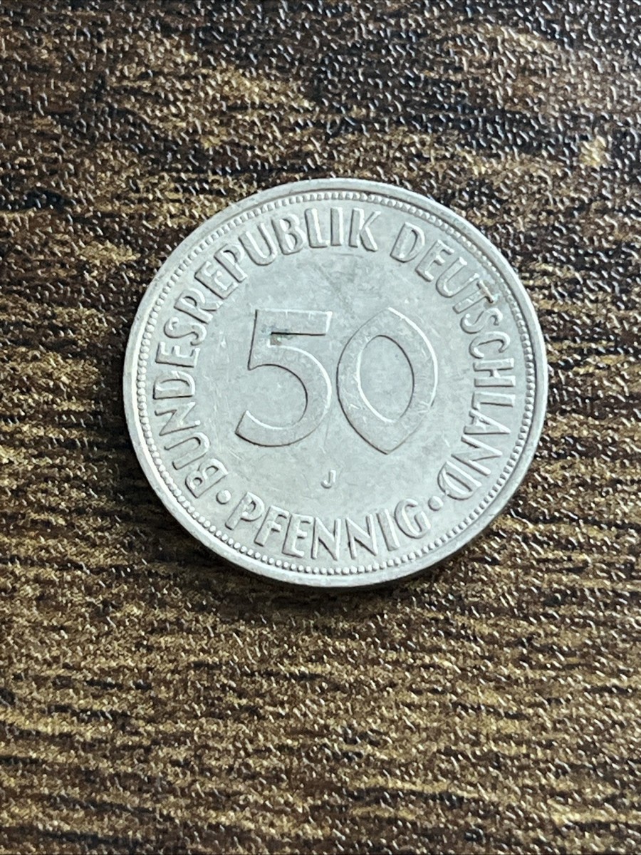 1974 Germany 50 Fifty Pfennig Actual Coin TB6896* | eBay