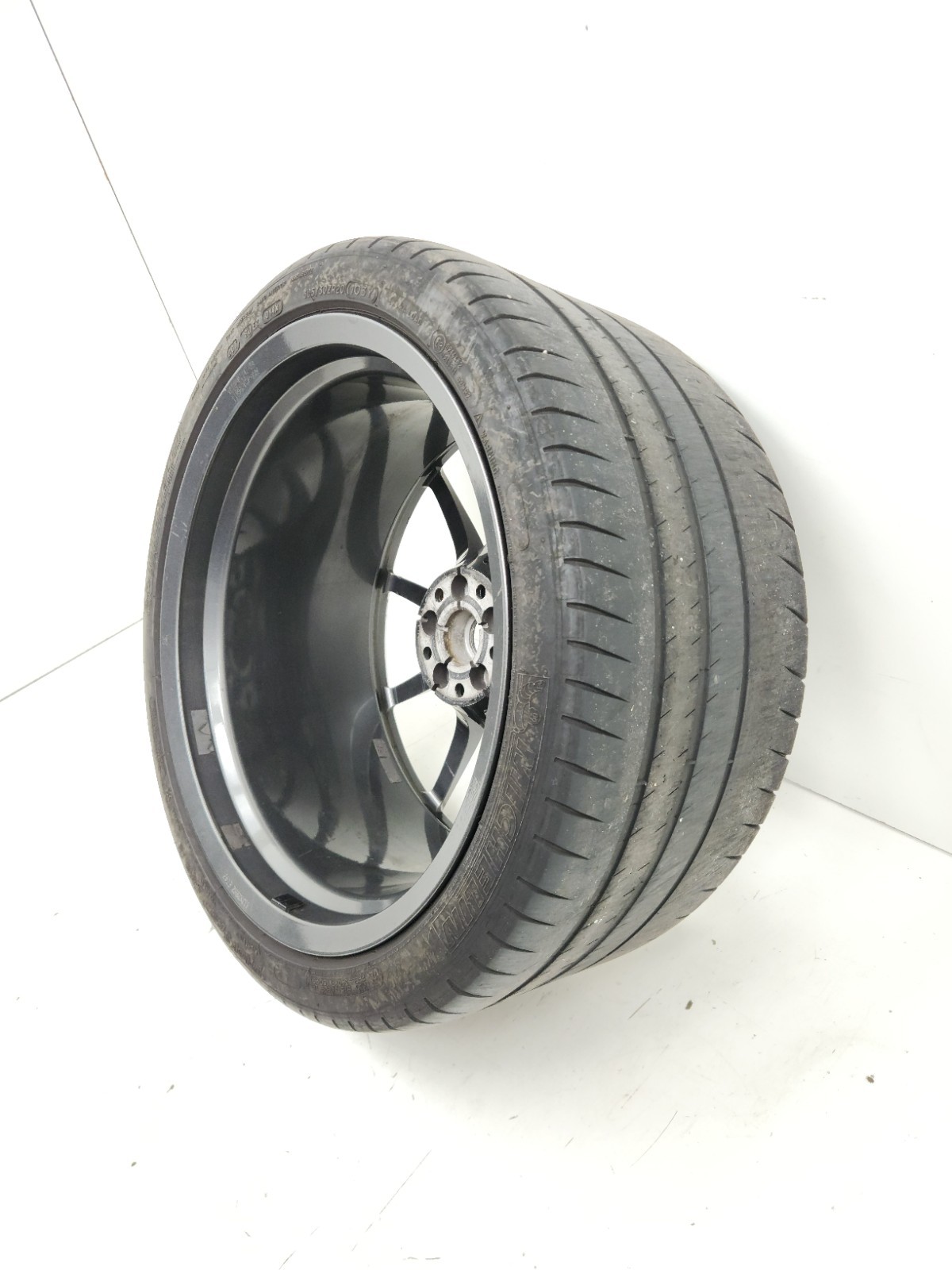 2012-2014 MCLAREN MP4-12C 650S REAR SPOKE RIM WHEEL TIRE OEM 11B0670CP