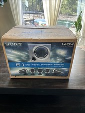 Sistema de Altavoces Multimedia Sony 5.1 SRS-D5100 140W Sistema Alimentación PC Juegos Nuevo