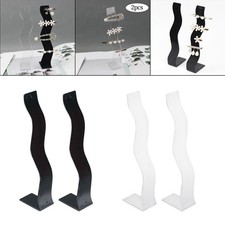 2Pcs Hair Clip Display Stand Storage Stand Barrettes Home Hairpins for Girls