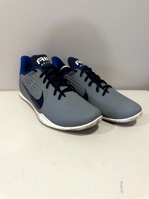 Nike Air Behold Low 898450-005 Mens US 12 Basketball Shoes Gray Blue Sneakers