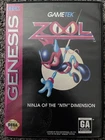Zool Sega Genesis with box