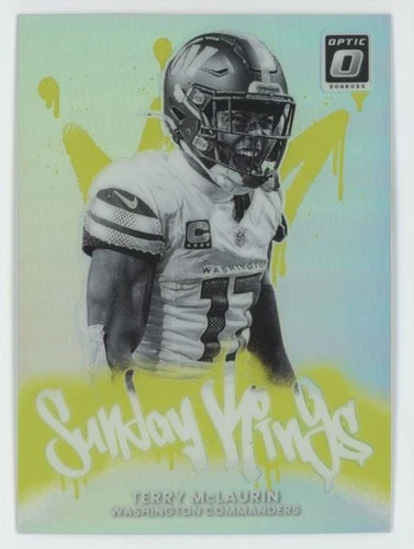 2025 Donruss Optic Terry McLaurin Base (RAW)