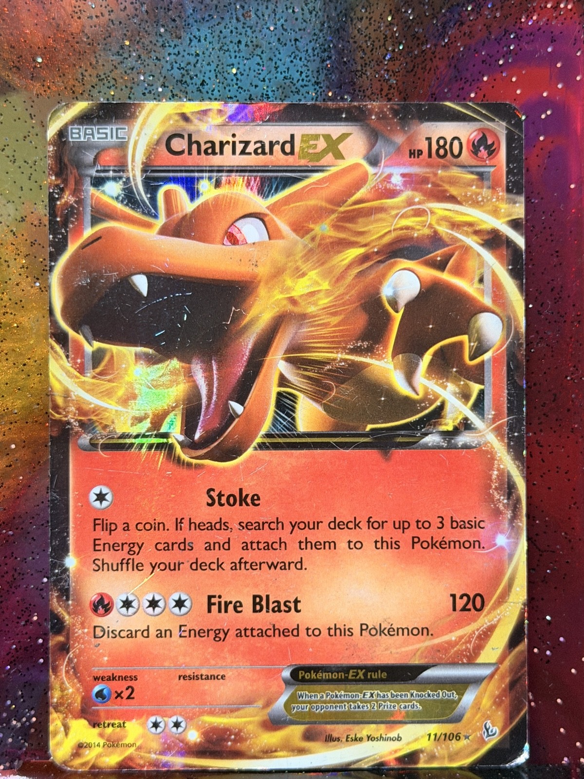 Charizard EX 11/106 Flashfire Holo
