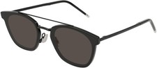NEW Saint Laurent Classic SL 28 METAL Sunglasses 001 Black 100% AUTHENTIC