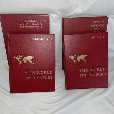 The Illustrated Library Of The World & Its Peoples 28 Vols History Set 1963-67
