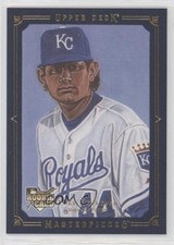 2008 Upper Deck Masterpieces Dark Blue Paper Framed /125 Luke Hochevar #74 0j5