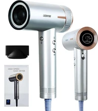 Hair Dryer 160000RPM High Speed  Low Noise w/Magnetic Nozzle Salon Travel Home