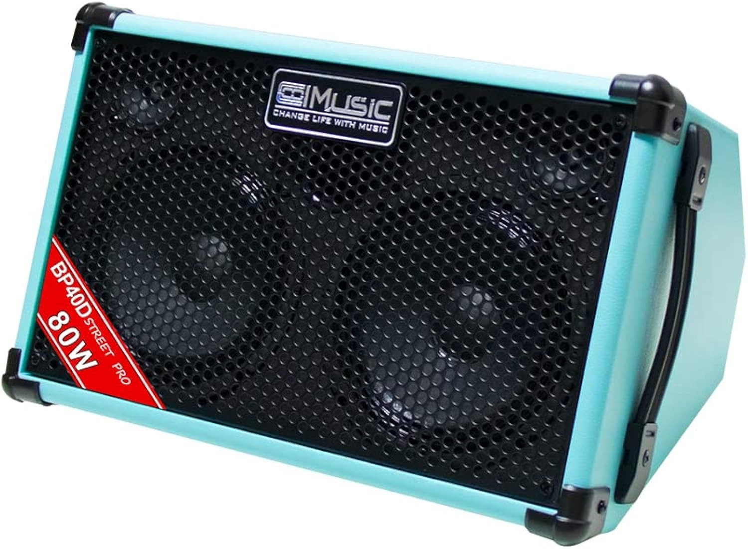 BP40D Amplificatore Chitarra Acustica 80W Amplificatore Busking Altoparlante Bluetooth Portatile