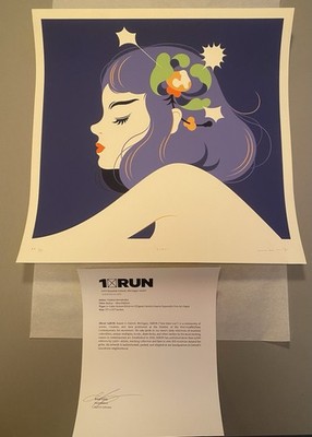 Violeta Hernandez Rubus Blue Edition Art Print Signed PP Printer Proof 5/5 LOP