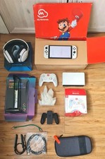 Nintendo Switch OLED Model Handheld Console - 64GB - White Bundle - See Details