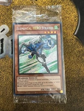Yugioh SEALED Elemental Hero Stratos BLC1-EN003 Secret Rare Limited Edition!!