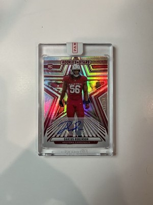 2024 Panini Rookies & Stars Rookies Darius Robinson #125 Silver Signatures /299
