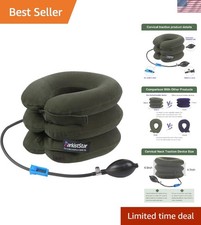 Cervical Neck Traction Device, Inflatable Neck Extended Traction Stand
