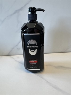 Gummy Professional Shave Gel BLOOM 1000ml/33.8oz All Skin Types Barber Beard