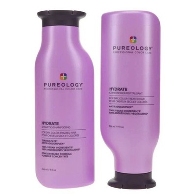 *NEW* Pureology HYDRATE Shampoo and Conditioner 9 fl. oz. Combo
