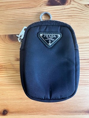 Prada ' Mini Pouch' Zip up Nylon Bag