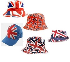 Union Jack Unisex Reversible Bucket Hat British Hats Women & Man